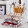 Acrylic Makeup Organizer 4 Drawers