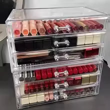 Acrylic Makeup Organizer 4 Drawers