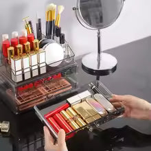 Acrylic Makeup Organizer 4 Drawers