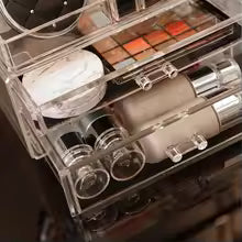 Acrylic Makeup Organizer 4 Drawers