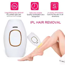 IPL Hair Removal Device At Home