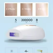 IPL Hair Removal Device At Home