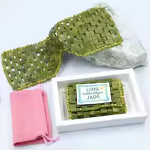 Jade Roller + Gua Sha Stone Set