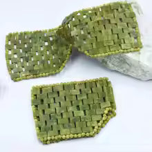 Jade Roller + Gua Sha Stone Set
