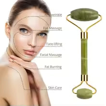 Jade Roller + Gua Sha Stone Set
