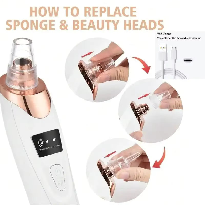 Blackhead Remover Vacuum Pore Cleaner