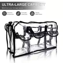 Large Cosmetic Makeup Bag