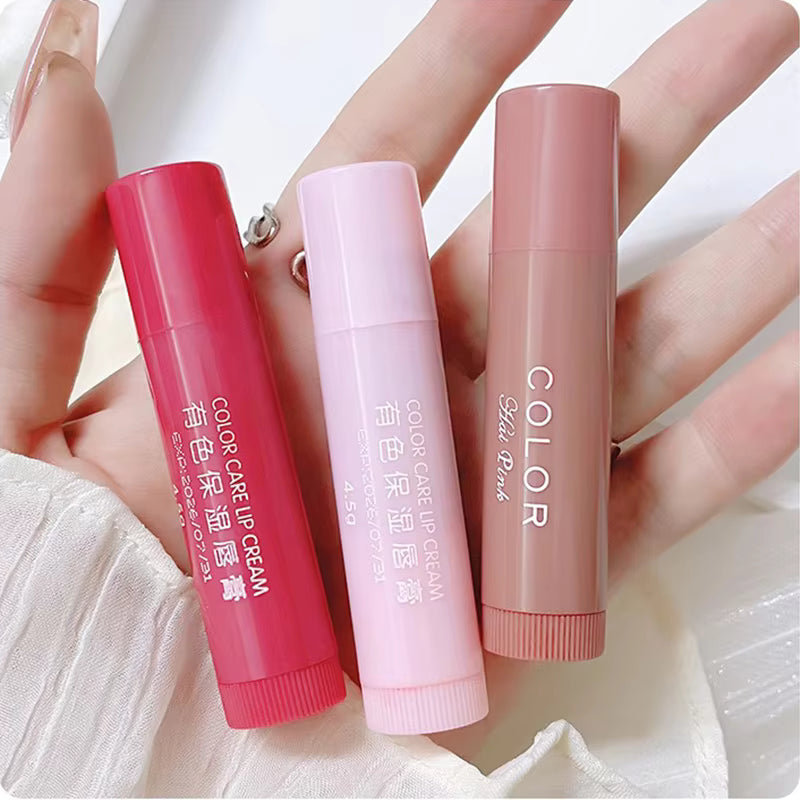 3 Pcs Tinted Lip Balm Set