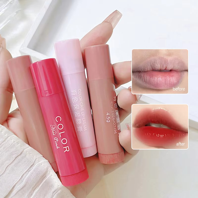 3 Pcs Tinted Lip Balm Set