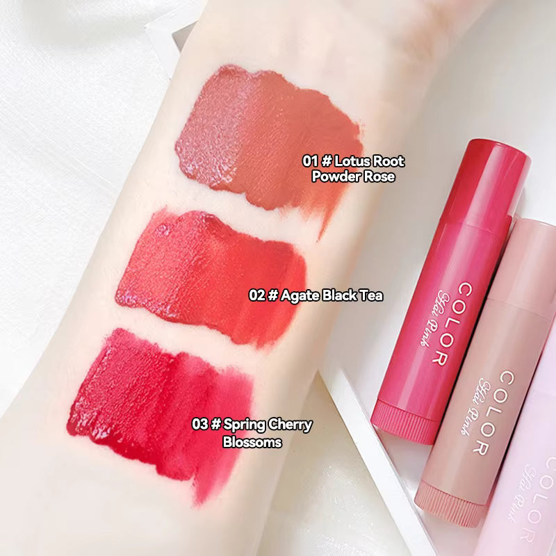 3 Pcs Tinted Lip Balm Set
