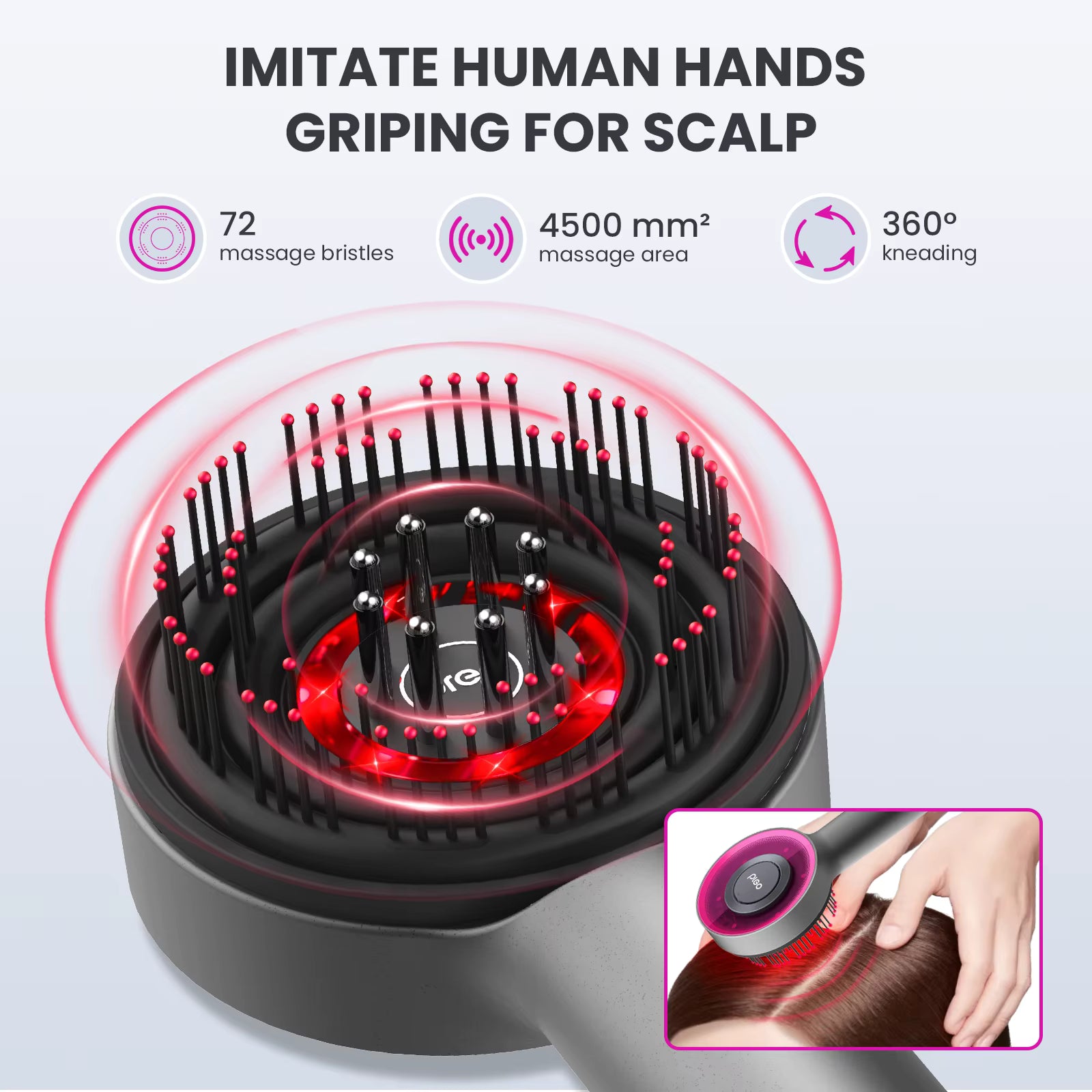 Electric Scalp Massager Brush