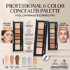 6 Color Concealer Contour Palette