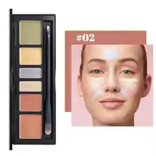 6 Color Concealer Contour Palette