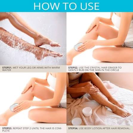 Crystal Hair Eraser - Painless Hair Removal