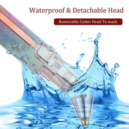 2 IN 1 LED Eyebrow & Face Trimmer for Women